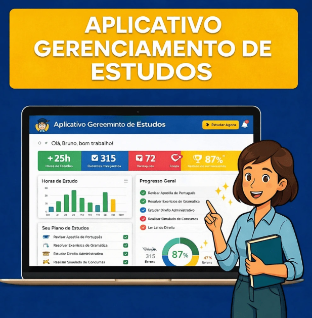 Bônus #3 — App de Gerenciamento de Estudos
